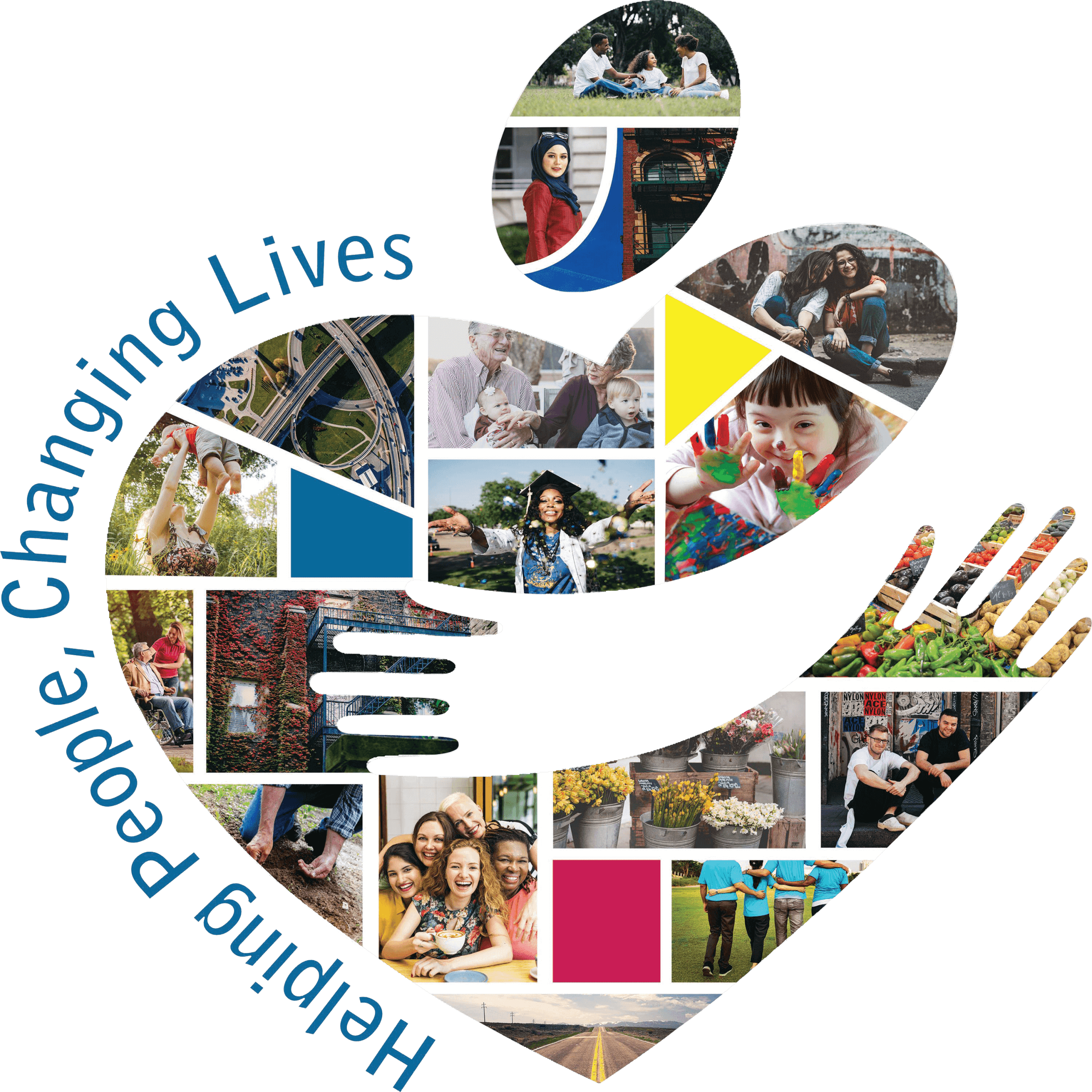 Helping People Changing Lives Logo