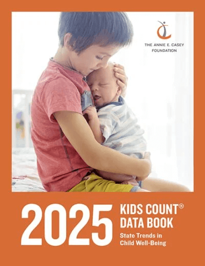 2025 Kids Count Data Book Cover