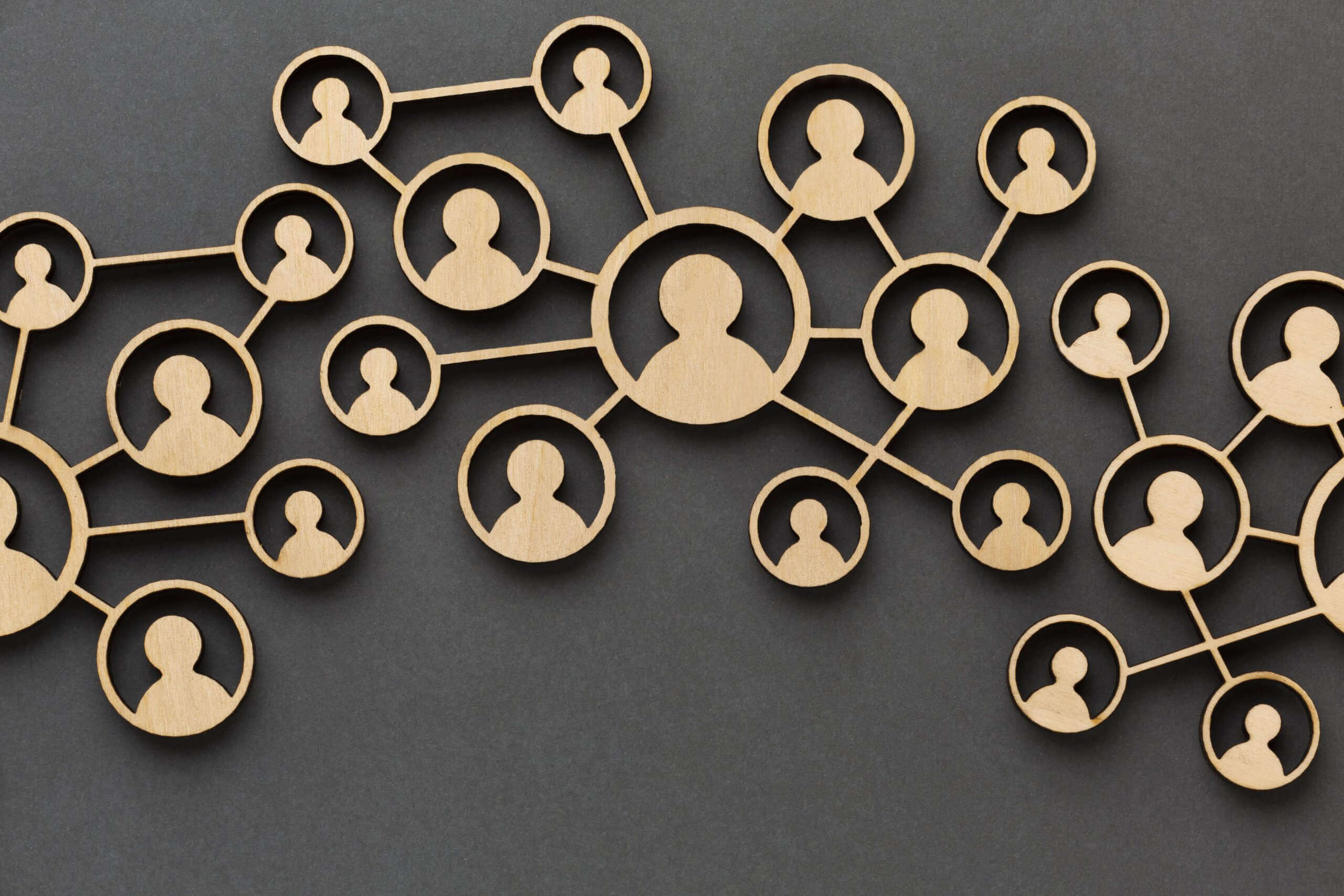 abstract networking graphic