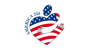 New Huggy Heart Logo Celebrating America’s 250th